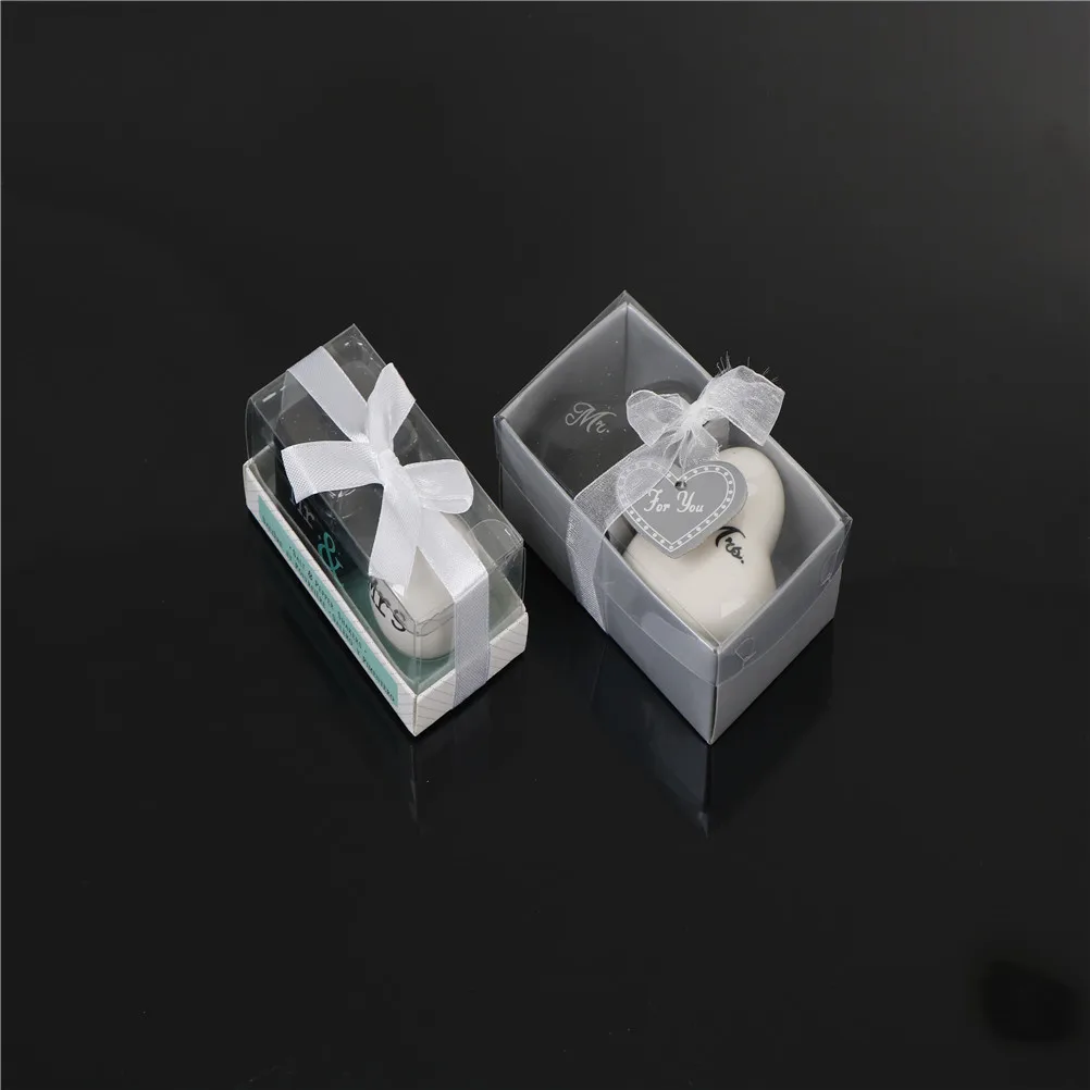 С коробкой свадебный подарок керамический набор в виде сердца для мистера и