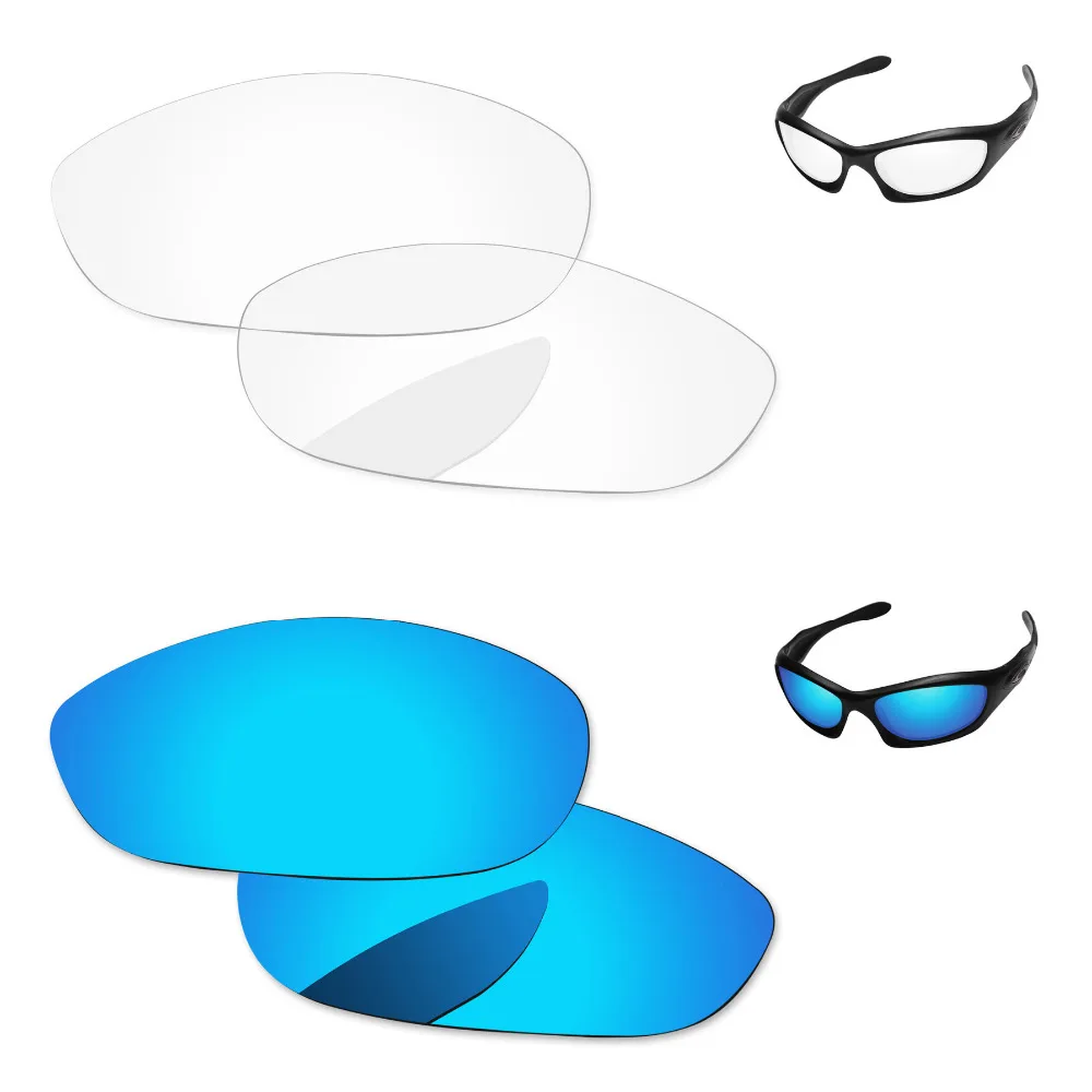 2 пары сменных линз для очков Monster Dog 100% защита от Уфа и уфв|lenses for sunglasses|replacement lenses