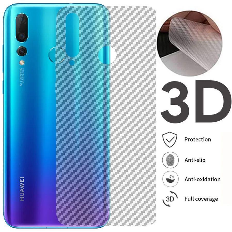 5 шт./лот 3D защита для экрана из углеродного волокна Huawei P Smart 2019 POT LX1 6 21 дюймов