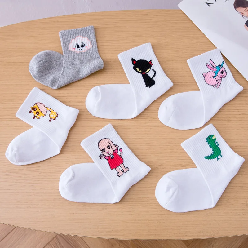 Epous женские носки Harajuku Kawaii розовые Корейская уличная одежда забавные винтажные