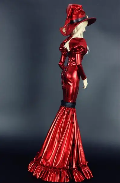 Принимаем заказы на новые классические ретро юбки с красной ведьмой 1/3 1/4 BJD SD SD13