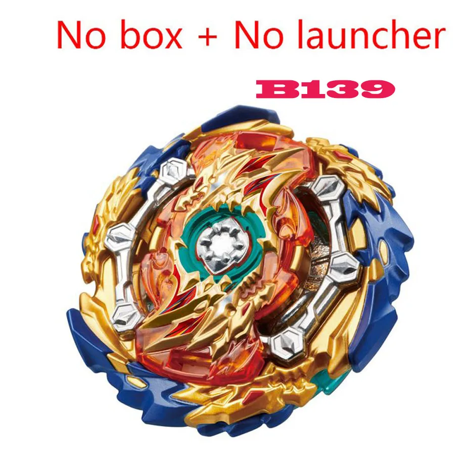 B139 no launcher Hot Sale Beyblade Burst B-133 GT DX Starter Ace Dragon.St.Ch Zan Without Launcher Or Box Gifts For Kids Metal 4D - Цвет: B139 no launcher