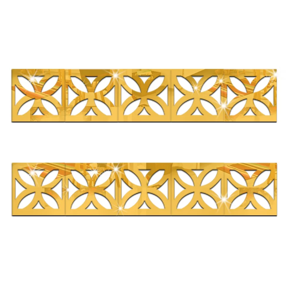 10 шт головоломка Лабиринт акриловая зеркальная Настенная Наклейка