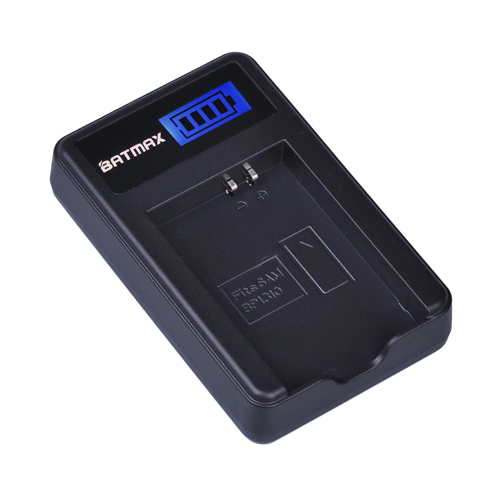 Аккумулятор Batmax 1310 BP1310 BP-1310 4 шт. зарядное устройство USB с ЖК-дисплеем для камер