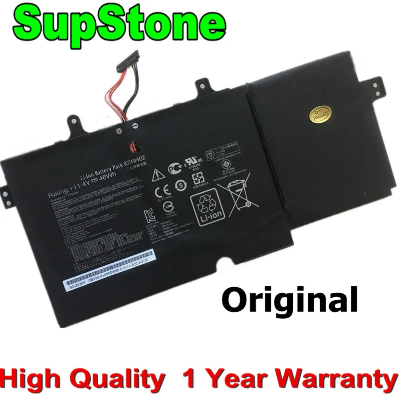 Оригинальный аккумулятор SupStone B31N1402 Laotop для ноутбука ASUS N591LB Q551LN Q551 B31BN9H Новый