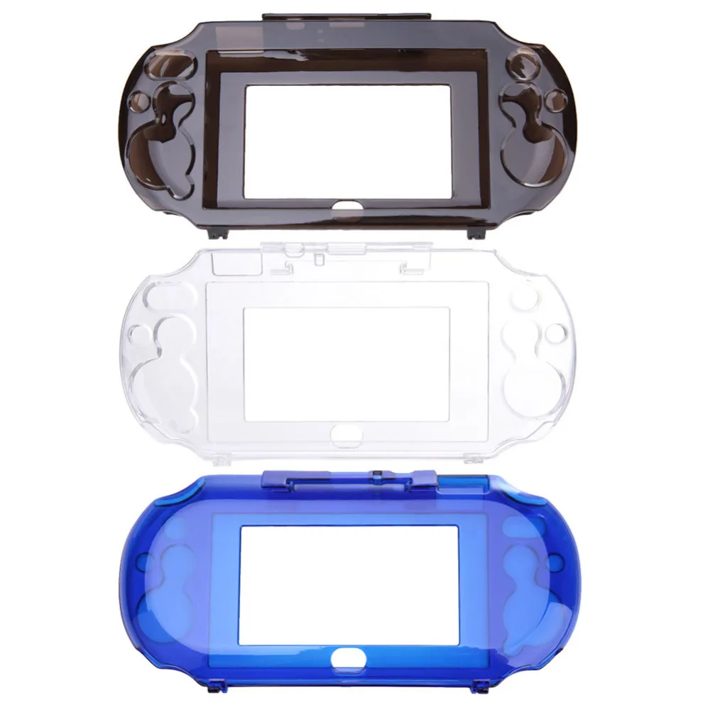 Тонкий жесткий защитный чехол с кристаллами для sony playstation PS Vita psv 2000(только для PCH-2000
