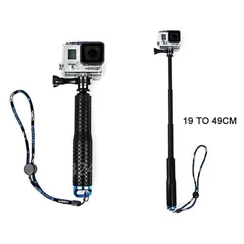 Экшн камера POV Pola 19 для серфинга и дайвинга раздвижная селфи палка Go Pro монопод GoPro