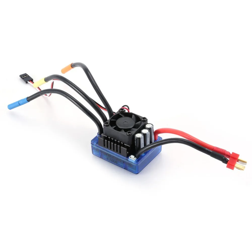 

RC 3670 1900KV 4 poles Sensorless Brushless Motor with 120A Electronic Speed Controller Combo Set for 1/8 RC Car and Truck