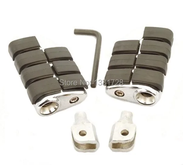 

Chrome Wing Foot Pegs Rests For 2005-2006 Suzuki Boulevard M50
