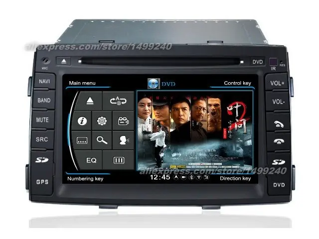Beste Voor KIA Sorento-R 2009 ~ 2012-Auto GPS Navigatie DVD Speler Radio Stereo TV BT IPod 3G WIFI Multimedia Systeem