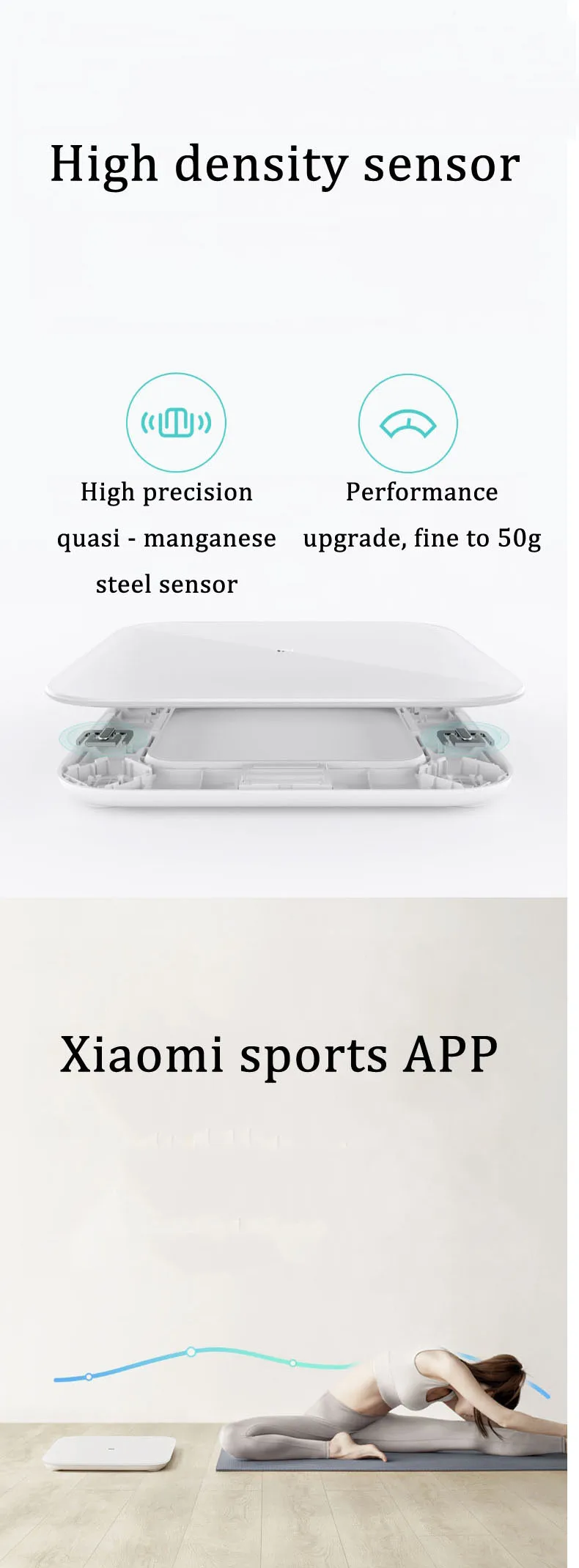 Xiaomi весы здоровья Вес весы Bluetooth 5,0 цифровые весы Поддержка Android 4,3 iOS 9 приложение Mifit