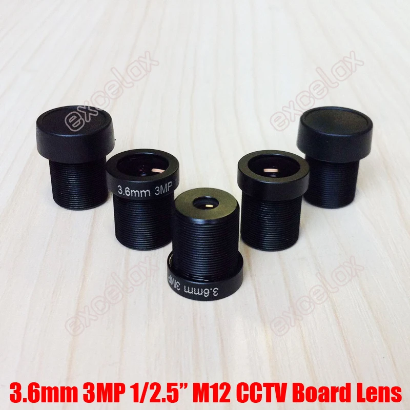 DIY 2 шт./лот 3MP 1/2. 5 &quot3 6 мм 90 градусов угол обзора ИК CCTV фиксированная плата