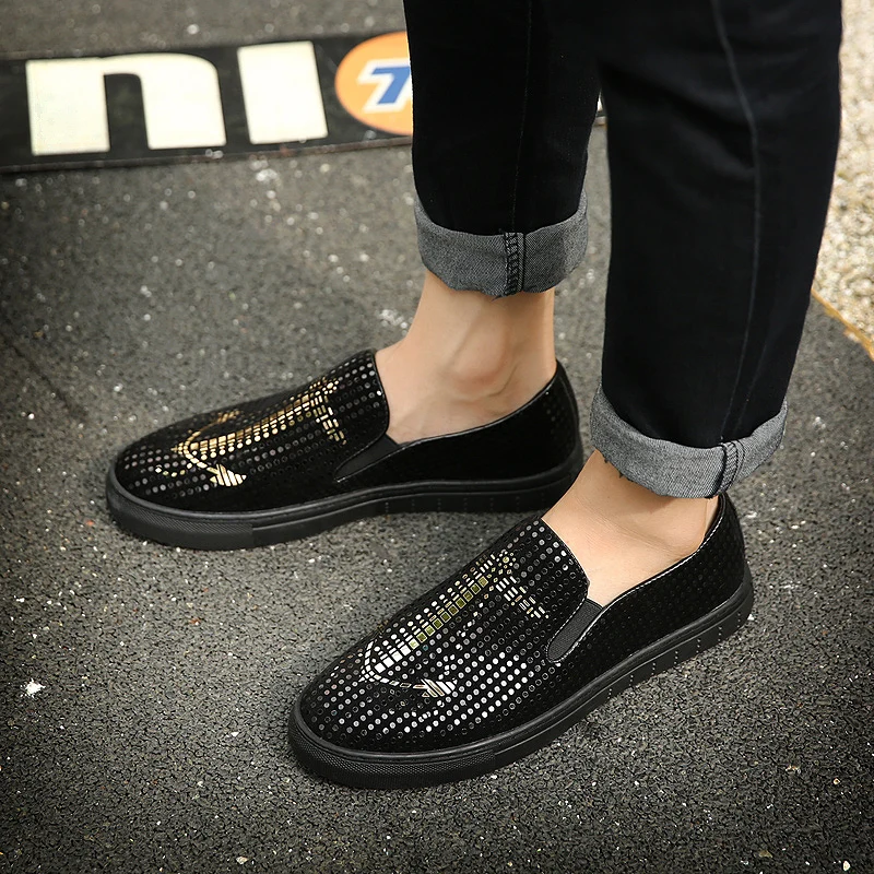 Новинка летние мужские туфли ECTIC в стиле хип-хоп высококачественные кожаные