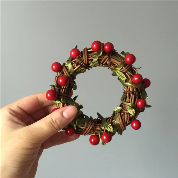 DIY материалы для рукоделия упаковка мини венок креативное Рождественское