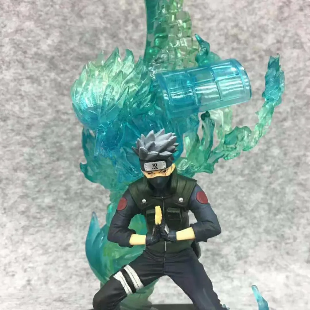 Huong аниме Figuarts 31 см Zero Naruto Hatake Kakashi Susanoo ПВХ фигурка Коллекционная модель игрушки