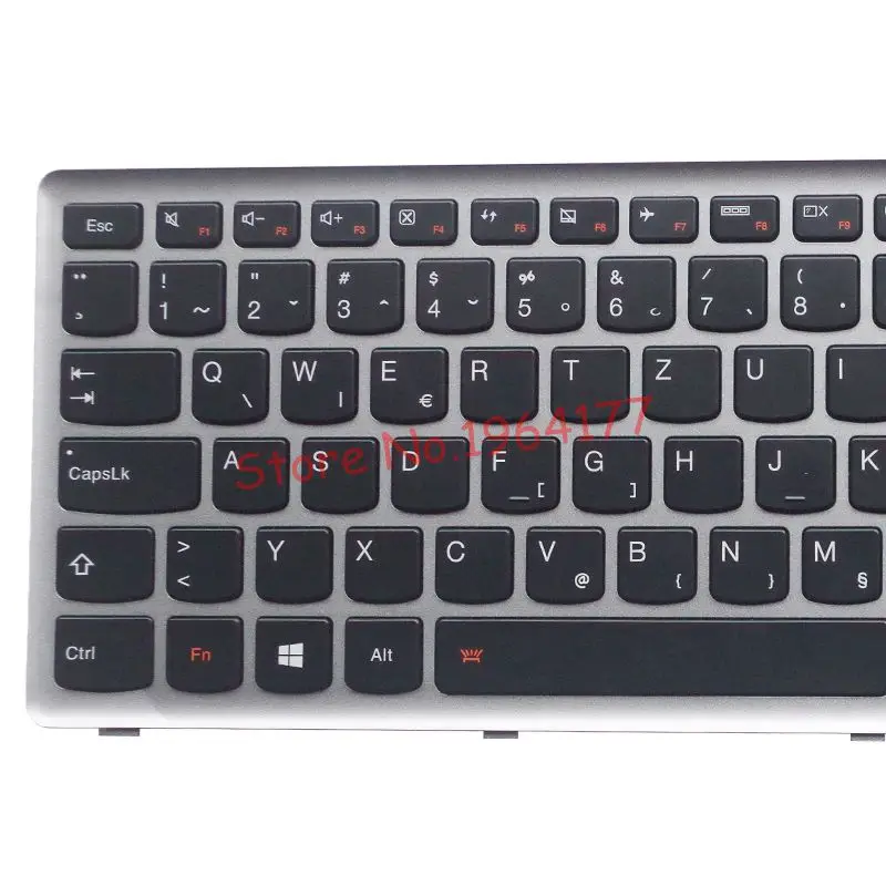 QH словенская хорватская клавиатура с подсветкой для ноутбука Lenovo Ideapad Z710 U510