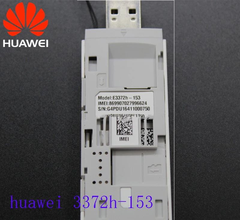 Оригинальный huawei E3372h 153 4G USB модем + 4g CRC9 49Dbi двойной разъем антенны|Модемы| |