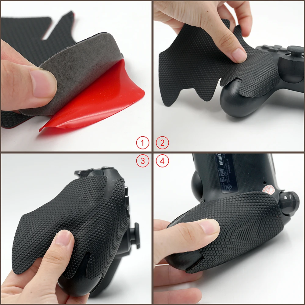 1 пара Противоскользящий пот-абсорбент контроллер ручка для PS4/Slim/Pro контроллер Защитная Наклейка