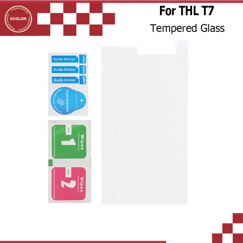Ocolor для THL T7 ультра тонкий HD устойчивое к царапинам закаленное Стекло пленка