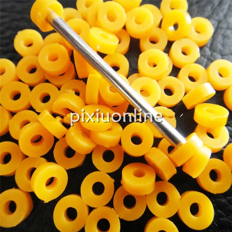 

80pcs/lot J052 2mm Shaft Sleeve Yellow Color Inner Diameter 2mm Axle Sleeve Fixed Limit Free Shipping Russia PixiuOnline Livolo