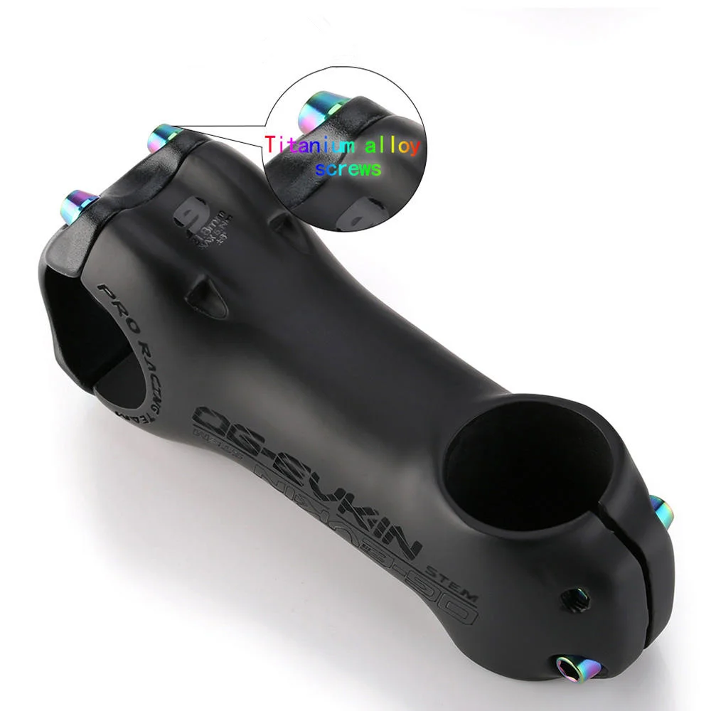 OG-EVKIN SM-004 T1000 углеродный MTB велосипедный шток 6/17 градусов 31,8 мм углеродный дорожный велосипед ШТОК положительные и отрицательные велосипедные запчасти