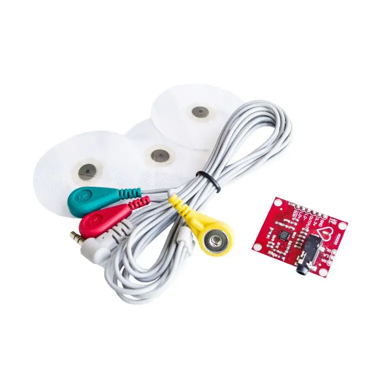 【SIMPLE ROBOT】5sets/lot Ecg module AD8232 ecg measurement pulse heart monitoring sensor kit | Электронные компоненты и