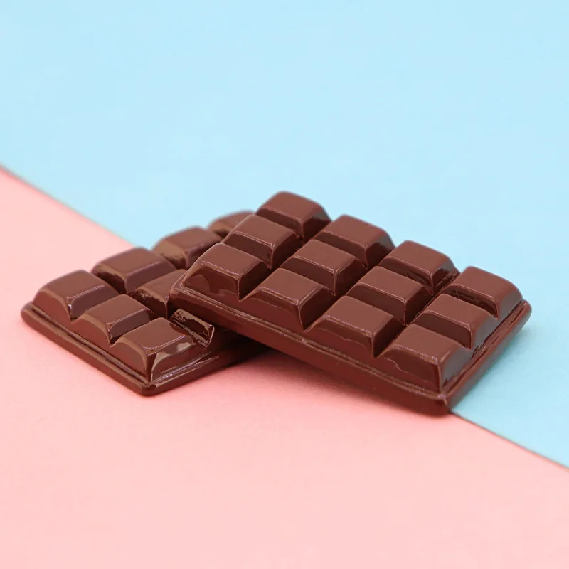 Coffee 6 Pieces 6 шт. милый мини-моделирование шоколадный кукольный домик миниатюрная еда для украшения кухни - Цвет: Coffee 6 Pieces