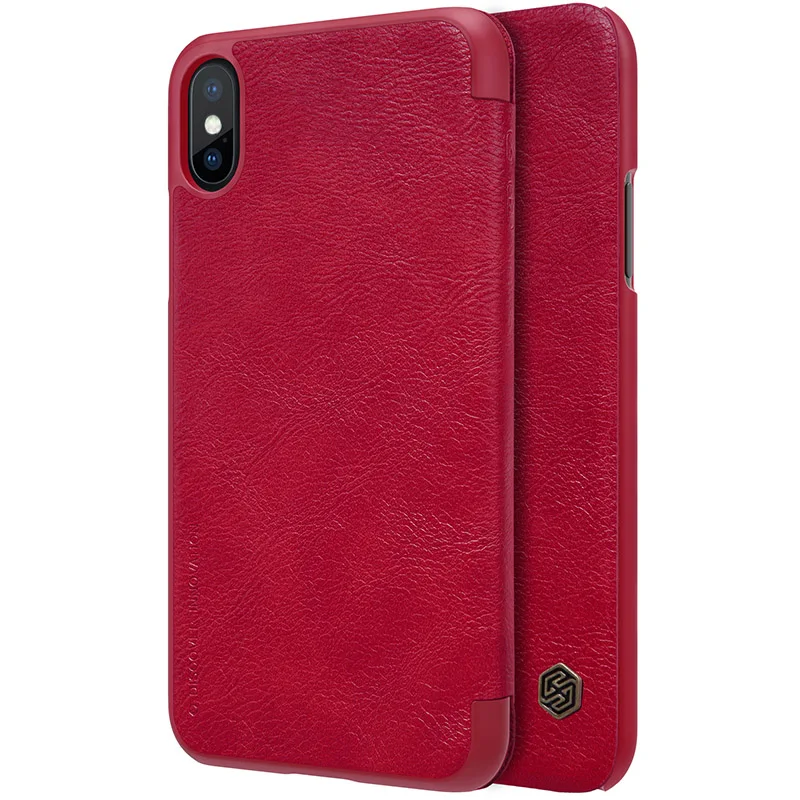 Для iPhone X 10 8 7 6 6s чехол Nillkin Qin Роскошный телефон флип кожаный чехол для iPhone 8 Plus 7 Plus 6s Plus кошелек слот для карт чехол