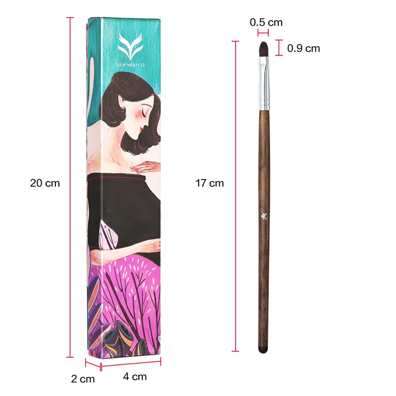 Новинка 2017 года тени фонд для бровей кисточка макияжа губ Make up Brush инструменты |