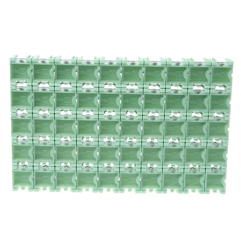 50 шт./компл. SMD SMT электронный компонент Контейнер Мини хранения коробки комплект