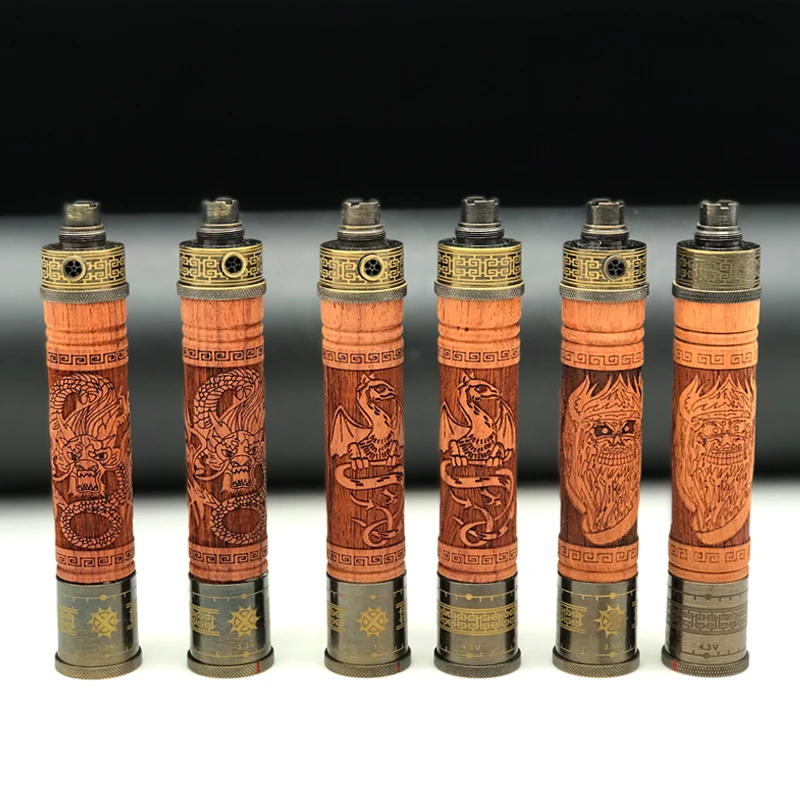 Hot X/E Fire Electronic cigarette 900-1100mah E fire Wood Tube variable voltage Cigarette battery Wooden vaporizer vape pen | Электроника