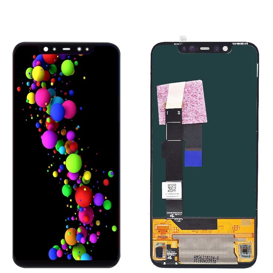 Для Xiaomi Mi 8 Explorer ЖК дисплей дигитайзер сенсорный экран Замена для LCD xiaomi MI8 +