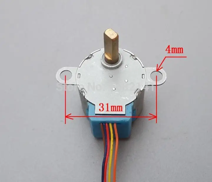 Новый 28BYJ 48 5V 4 этап 5 провод DC Шестерни шаг шаговый двигатель|stepper motor|geared stepper motorgear
