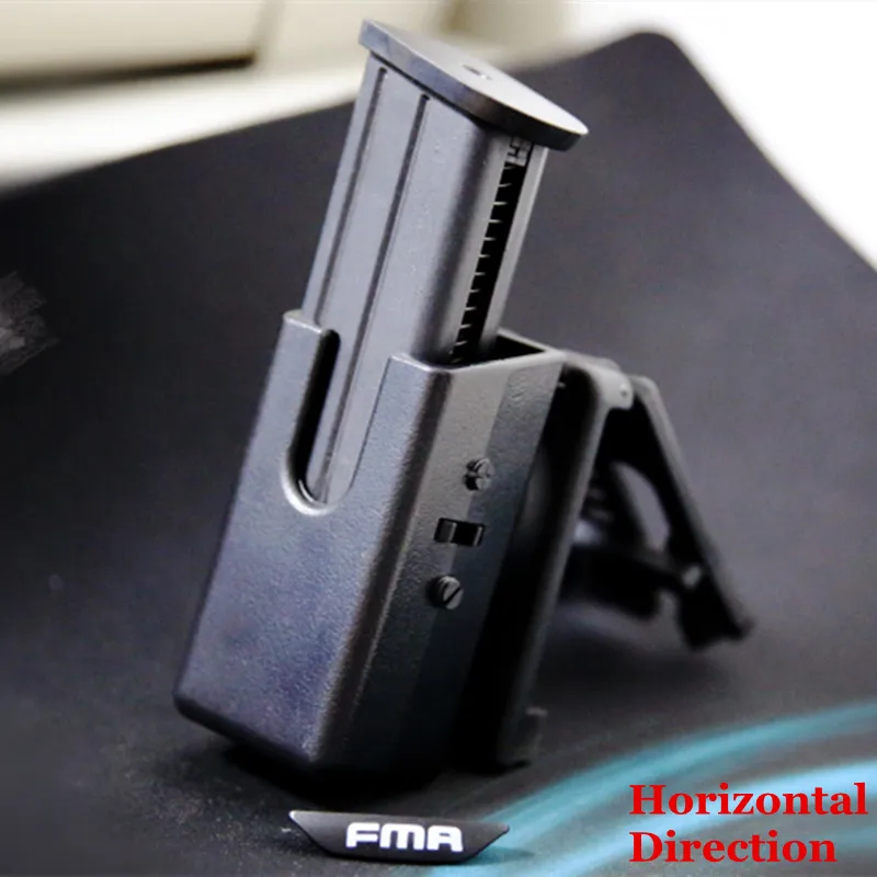 TB-FMA IPSC журнал Jacketed вращающийся быстро Пистолетная обойма градусов призрак 360 чехол для прямого и горизонтального направления