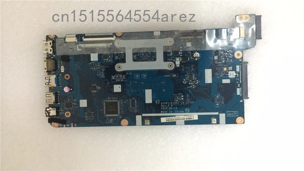 Новый оригинальный ноутбук lenovo ideapad 100-15IBY Материнская плата N3540 LA-C771P 5B20J30714 |