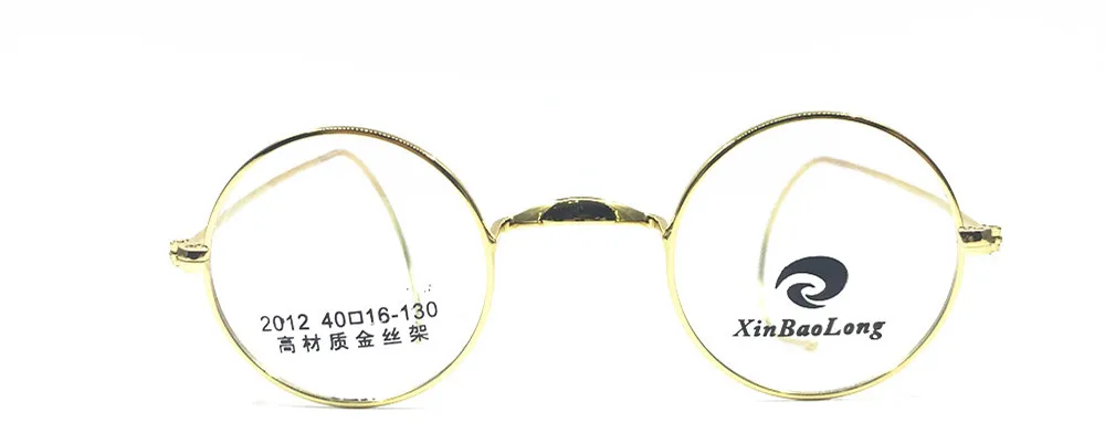 Vintage Antique Round Wire Rim Eyeglass Frames Full Rim Ear Hooks Myopia Rx able Glasses Brand New Good Quality