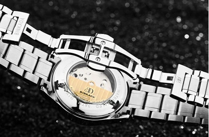Sapphire 5A Auto mechanical wristwatch Binkada Thunder dial 30M water fashion men auto watch 7001M | Наручные часы