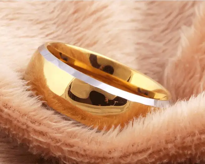 Бесплатная доставка 6 мм желтое золото покрытое полукруглым выпуклое