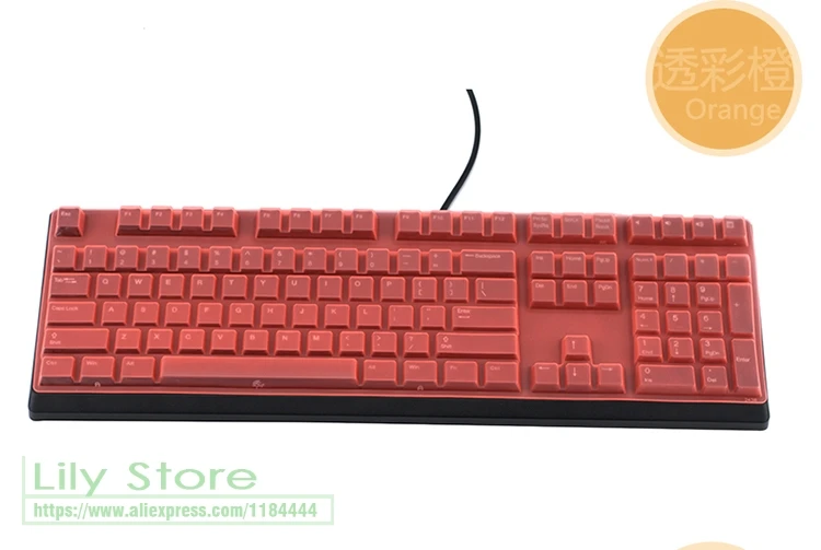 Для Ducky 2108 S2 2108 S S2 ONE 9008 S3 S4 S5 108 клавиши механический водонепроницаемый и пылезащитный прозрачный защитный чехол для клавиатуры