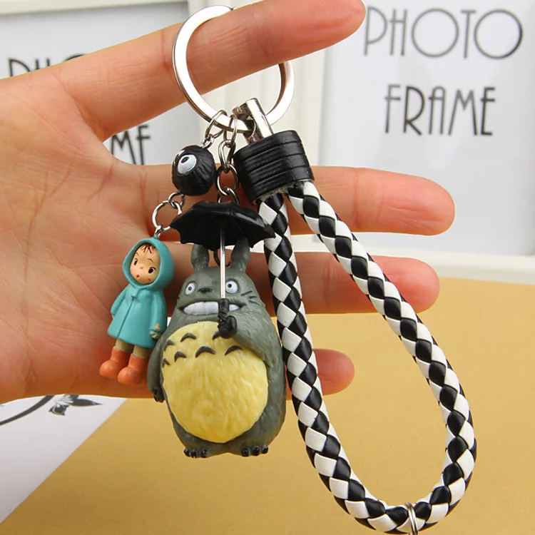 Улыбка Зонт Тоторо Mei кукла простая модель в мультяшном стиле фигурки для веревка