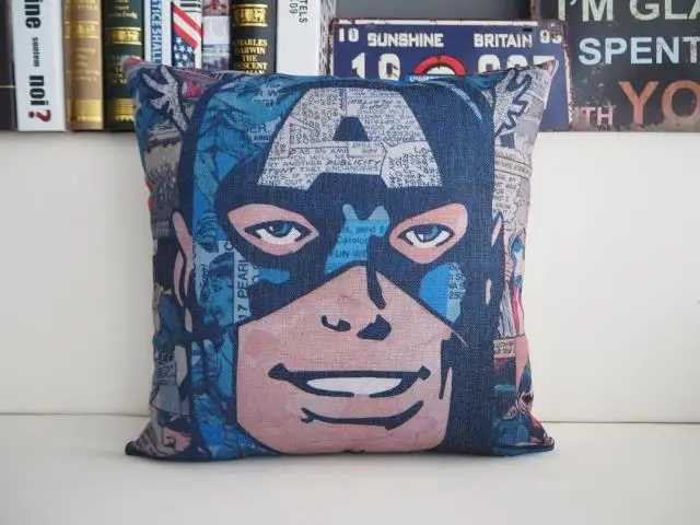 Старый ретро мультфильм Винтаж Marvel Super Hero чудо женщина хлопок белье массажер