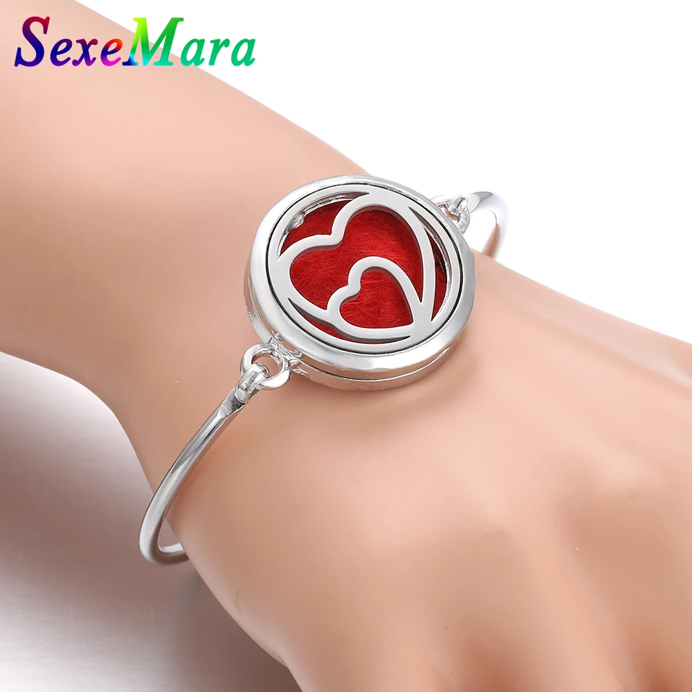 Духи браслет эфирное масло диффузор медальон в виде кошки 316L нержавеющая сталь