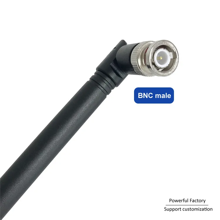 Внешний Wifi 2,4G 315 Mhz 433 Mhz резиновый стержень подвижный BNC Мужской 6dBi Omni 900/1800 M GSM антенна 1 шт