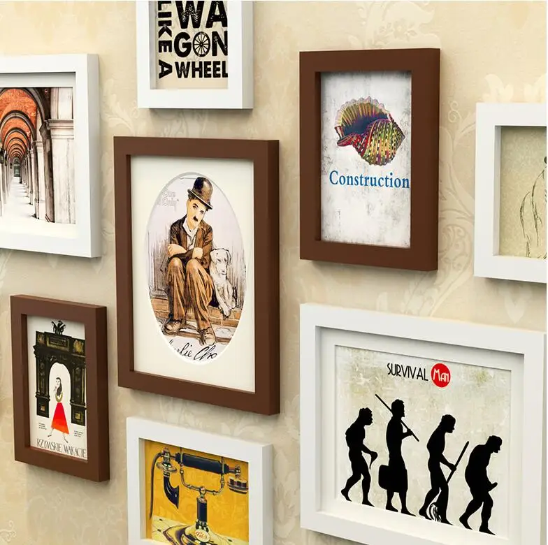 11 шт./компл. черный стеллаж фотографирования рисунок объявления таблички