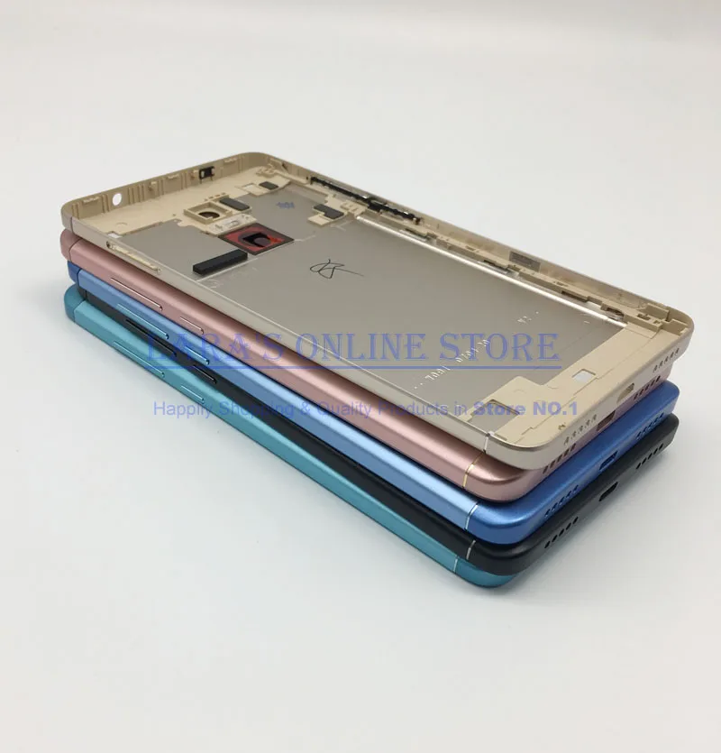 Оригинальный металлический задний корпус чехол для Xiaomi Redmi Note 4X крышка батареи с