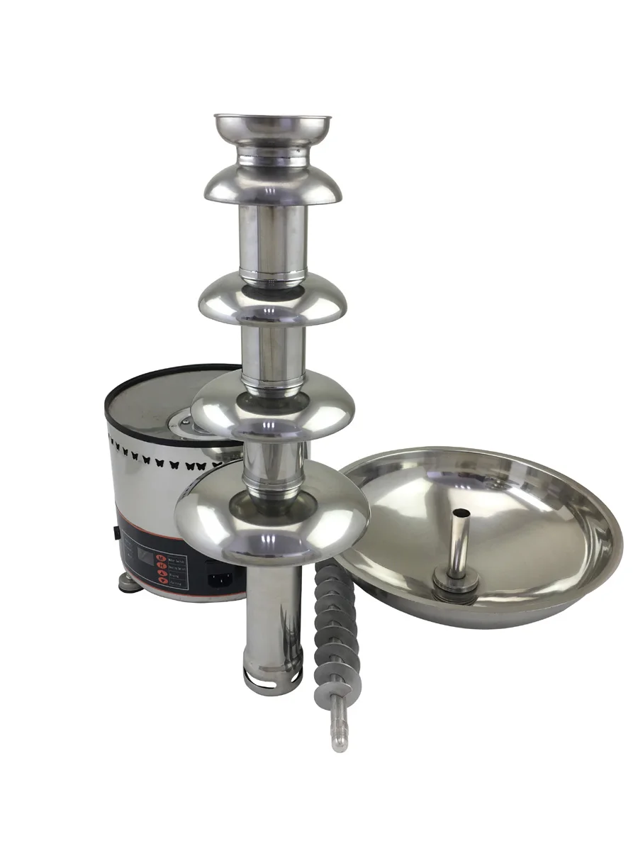 Электрическая машина для производства шоколадных фонтанов 5 слоев 220 В/110 В вилка