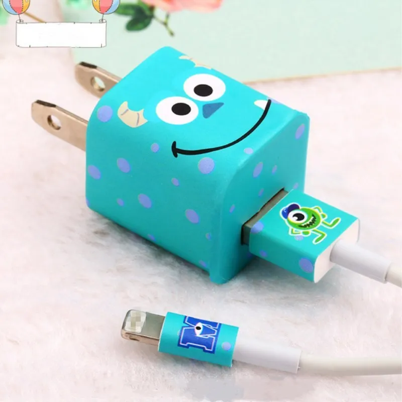 10 шт. Симпатичный USB Дата кабель для мобильного телефона намотка кабеля
