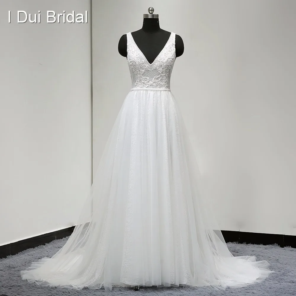 Женское свадебное платье с V образным вырезом в богемном стиле|bridal gown|boho wedding dressboho