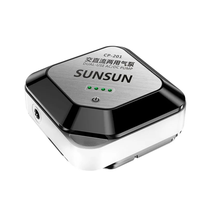 Кислородный насос для аквариума SUNSUN 1 5 Вт с одним отверстием или двойным