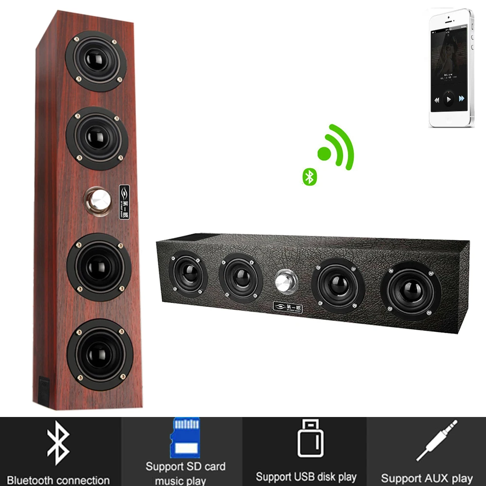 Bluetooth динамик 20 Вт Портативная колонка беспроводная акустическая система